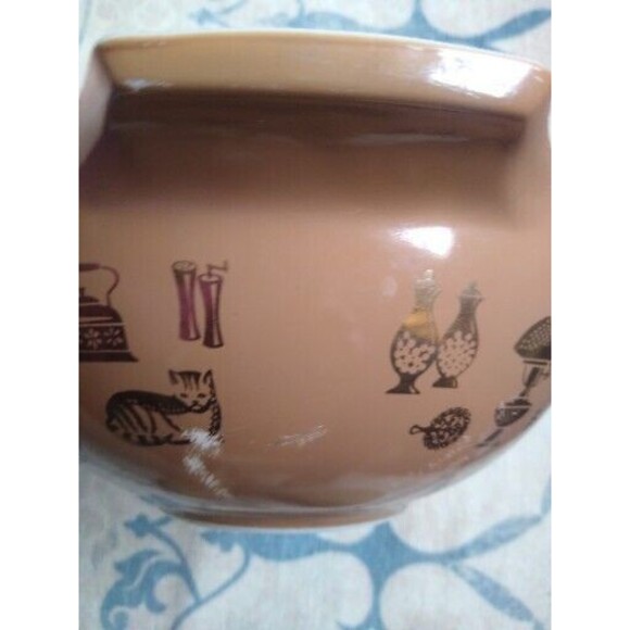 Vintage PYREX  Bowl Set of 2 Heritage Early Americana Cinderella 4 Qt + 2 Qt - Picture 3 of 5